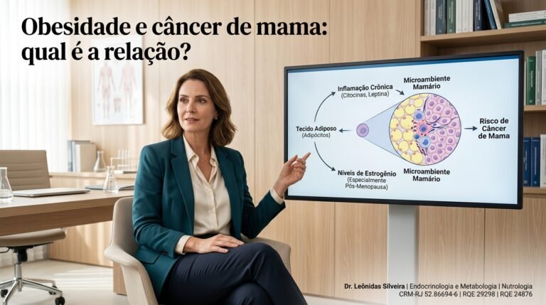 Obesidade e câncer de mama: relação entre tecido adiposo, inflamação e risco após a menopausa
